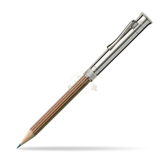 Ołówek Graf von Faber-Castell Perfect brązowy, platynowany