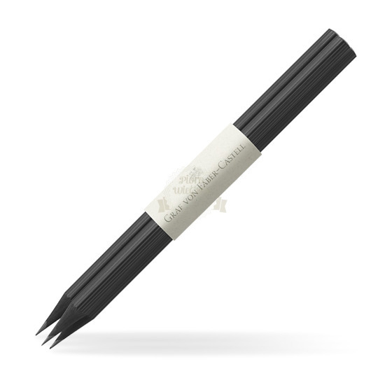 Ołówek Graf von Faber-Castell nr III, czarny, 3 szt.