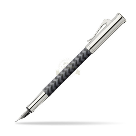 Pióro wieczne Graf von Faber-Castell Guilloche Ciselé Anthracite, stalówka "F"