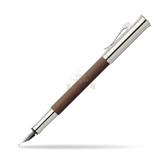 Pióro wieczne Graf von Faber-Castell Guilloche Cognac, stalówka "F"