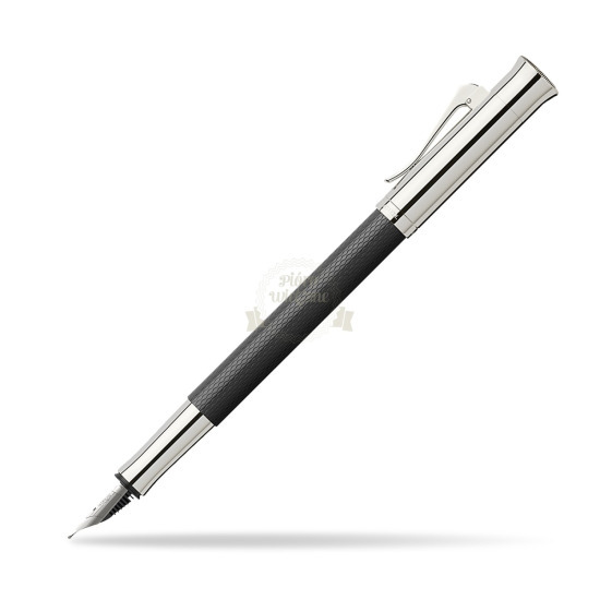 Pióro wieczne Graf von Faber-Castell Guilloche Black, stalówka "F"