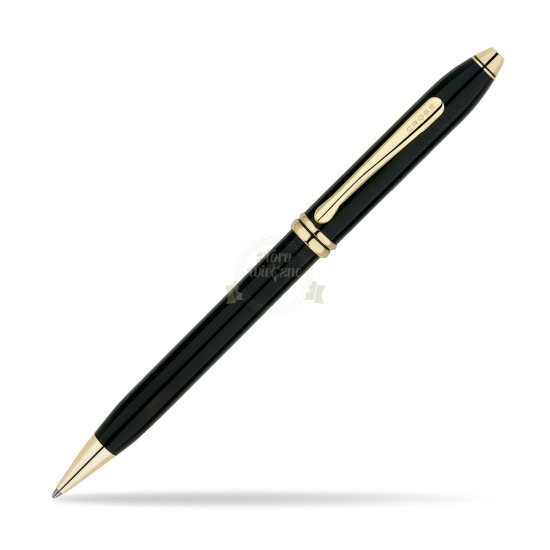 Długopis Cross® Townsend® Czarna Laka GT