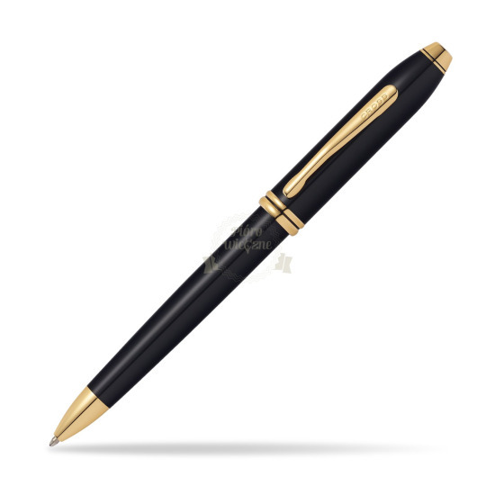 Długopis Cross® Townsend® o powiększonej średnicy Czarny GT
