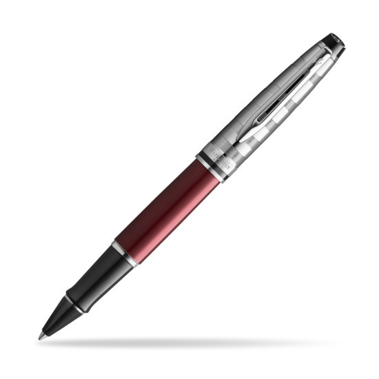 Pióro kulkowe Waterman Expert DeLuxe Ciemnoczerwony