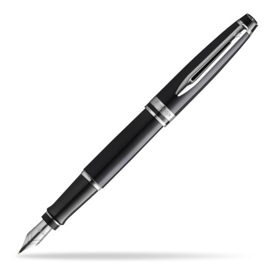 Pióro wieczne Waterman Expert Czarny CT Złota stalówka 18k.