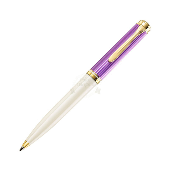 Długopis Pelikan K600 Souveran Violet White
