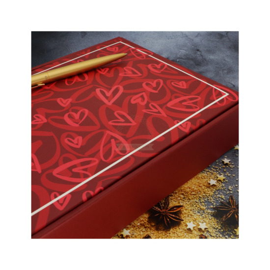 Usługa pakowanie na prezent - pudełko czerwone