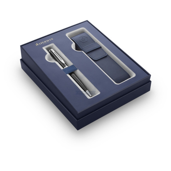 Długopis Waterman Expert Czarny CT w zestawie upominkowym z etui