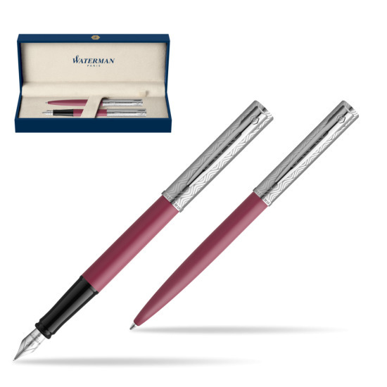 Zestaw Waterman Pióro wieczne + długopis Allure Deluxe Pink