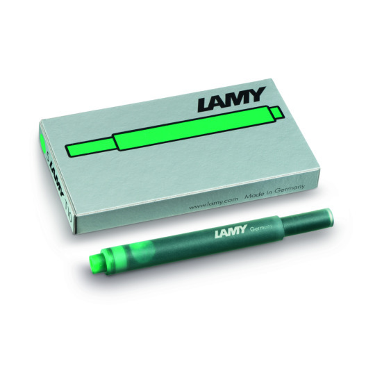 Naboje Lamy zielone T10