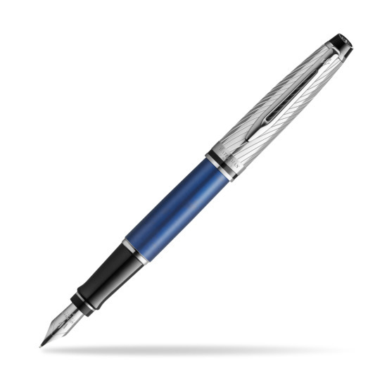 Pióro wieczne Waterman Expert Deluxe Metalic Blue