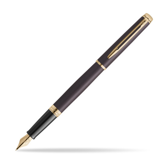 Pióro wieczne Waterman Hémisphère Metallic Lava Black GT
