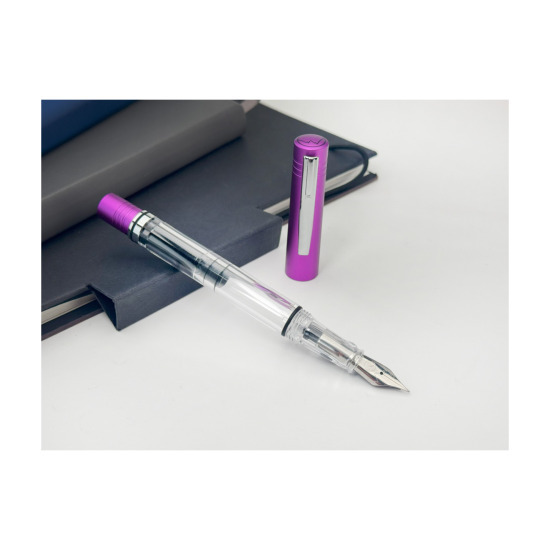 Pióro wieczne Monteverde MP1  Transparentne  Purple Frost