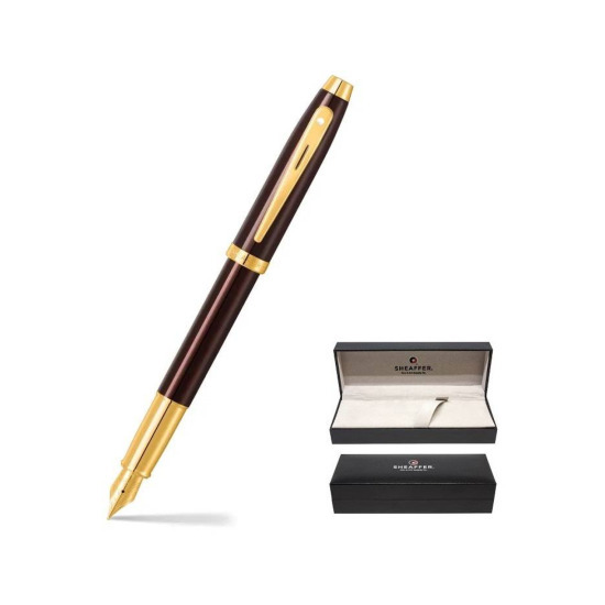 Pióro wieczne Sheaffer 100 Kawowy Brąz GT