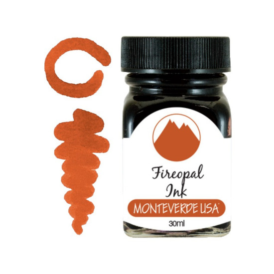 Atrament Monteverde Gemstone Fireopal 30ml