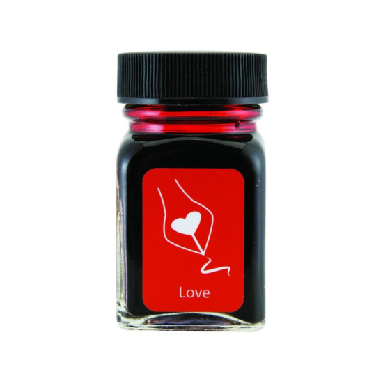 Atrament Monteverde Gemstone Love Red 30ml