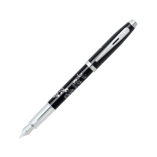 Pióro wieczne Sheaffer 100 Czarny, motyw kwiat wiśni