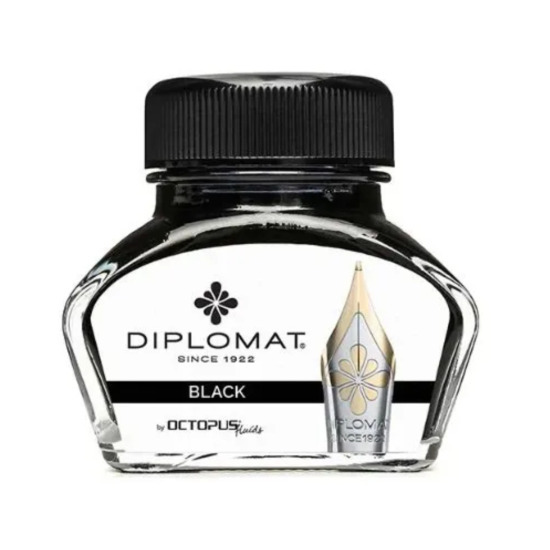 Atrament Diplomat Czarny 30 ml