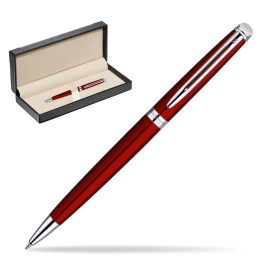 Długopis Waterman Hémisphère Czerwień CT w pudełku classic black