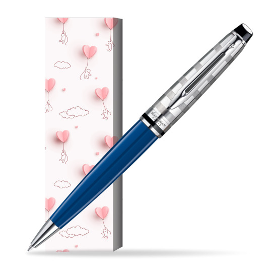 Długopis Waterman Expert Deluxe Blue Obsession w obwolucie Love is in the air