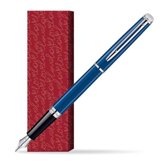 Pióro wieczne Waterman Hémisphère Blue Obsession CT w obwolucie True Love