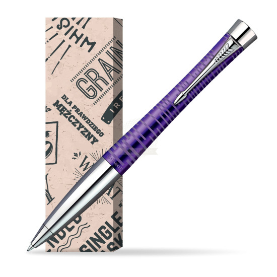 Długopis Parker Urban Premium Vacumatic Ametyst w obwolucie Męski świat