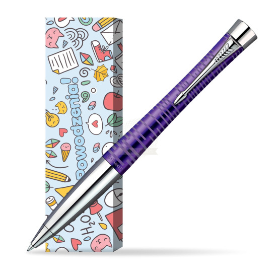 Długopis Parker Urban Premium Vacumatic Ametyst w obwolucie Powodzenia