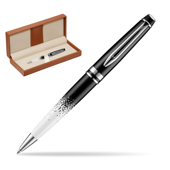 Długopis Waterman Expert Deluxe Ombres & Lumieres CT w pudełku classic brown