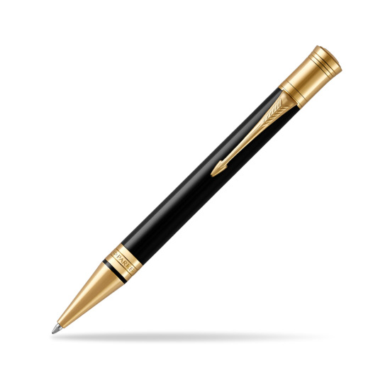Długopis Parker Duofold Czarna Laka GT 