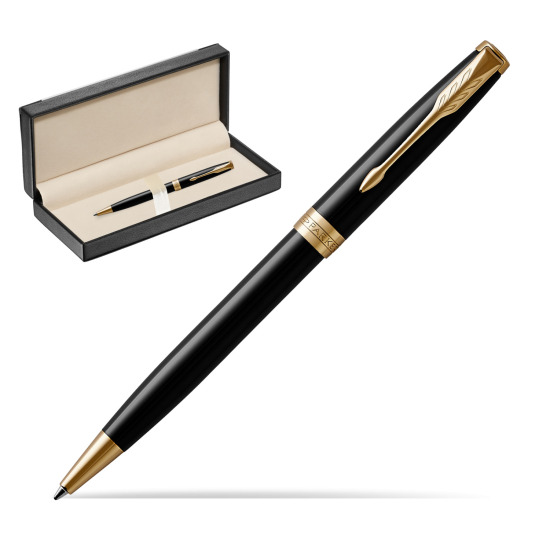 Długopis Parker Sonnet Czarna Laka GT w pudełku classic black