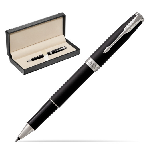 Pióro kulkowe Parker Sonnet Czarny Matowy CT w pudełku classic black