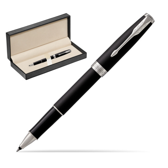 Pióro kulkowe Parker Sonnet Czarny Matowy CT w pudełku classic pure black