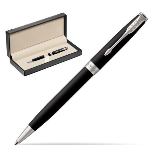 Długopis Parker Sonnet Czarny Matowy CT w pudełku classic black