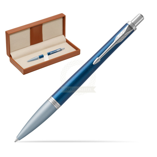 Długopis Parker Urban Premium Dark Blue CT w pudełku classic brown