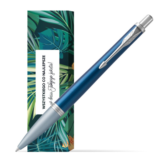 Długopis Parker Urban Premium Dark Blue CT w obwolucie Twoje święto