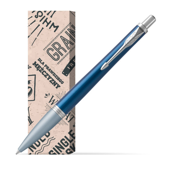 Długopis Parker Urban Premium Dark Blue CT w obwolucie Męski świat