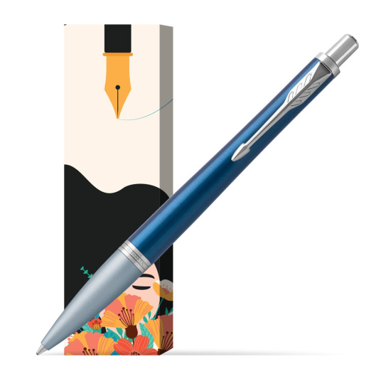 Długopis Parker Urban Premium Dark Blue CT w obwolucie Maki