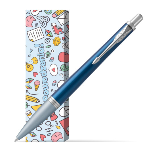 Długopis Parker Urban Premium Dark Blue CT w obwolucie Powodzenia
