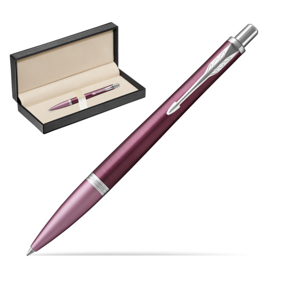 Długopis Parker Urban Premium  Dark Purple CT w pudełku classic pure black