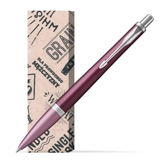 Długopis Parker Urban Premium  Dark Purple CT w obwolucie Męski świat