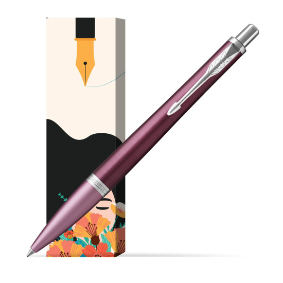 Długopis Parker Urban Premium  Dark Purple CT w obwolucie Maki