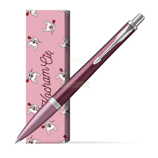Długopis Parker Urban Premium  Dark Purple CT w obwolucie Sweet Rose