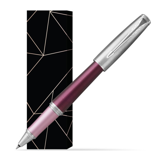 Pióro kulkowe Parker Urban Premium  Dark Purple CT w obwolucie Na szczęście