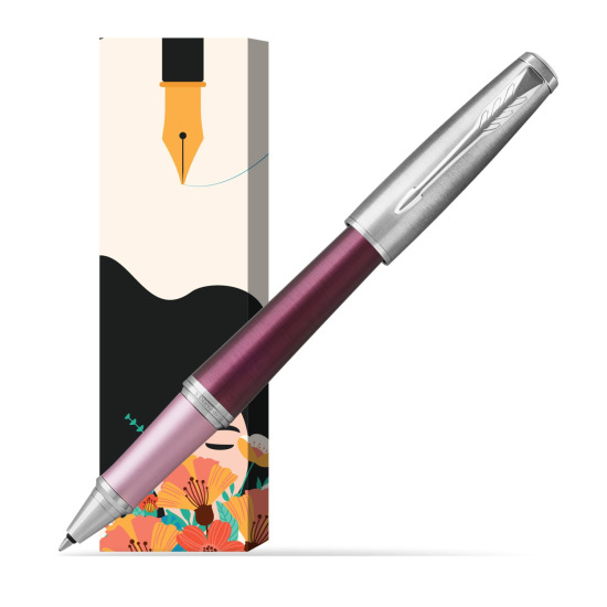 Pióro kulkowe Parker Urban Premium  Dark Purple CT w obwolucie Maki