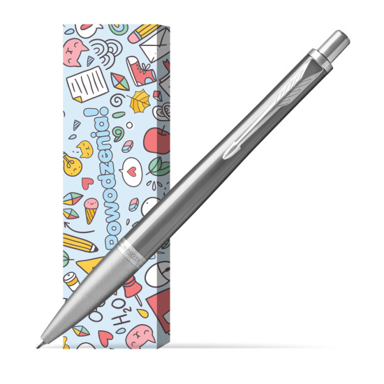 Długopis Parker Urban Premium Silvered Powder CT w obwolucie Powodzenia