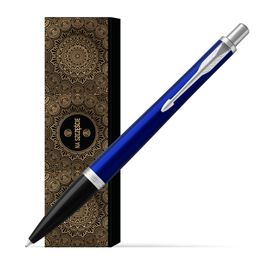 Długopis Parker Urban Nightsky Blue CT T2016 w obwolucie Orientalne szczęście 