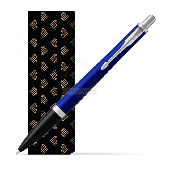 Długopis Parker Urban Nightsky Blue CT T2016 w obwolucie Złote Serca