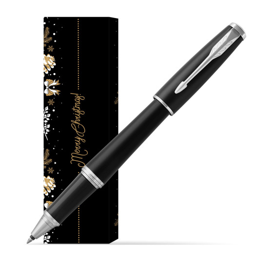 Pióro kulkowe Parker Urban Muted Black CT T2016 w obwolucie Golden Tree