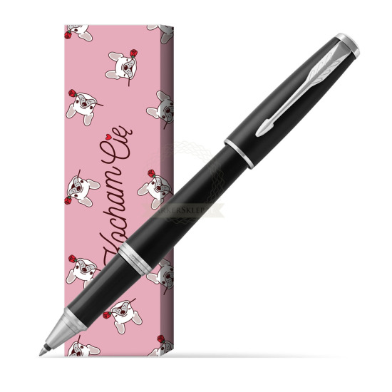 Pióro kulkowe Parker Urban Muted Black CT w obwolucie Sweet Rose