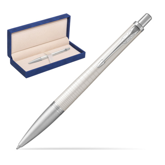 Długopis Parker Urban Premium Metaliczny Perłowy CT T2016 w granatowym pudełku zamszowym